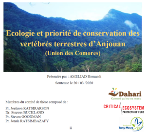 études et articles scientifiques